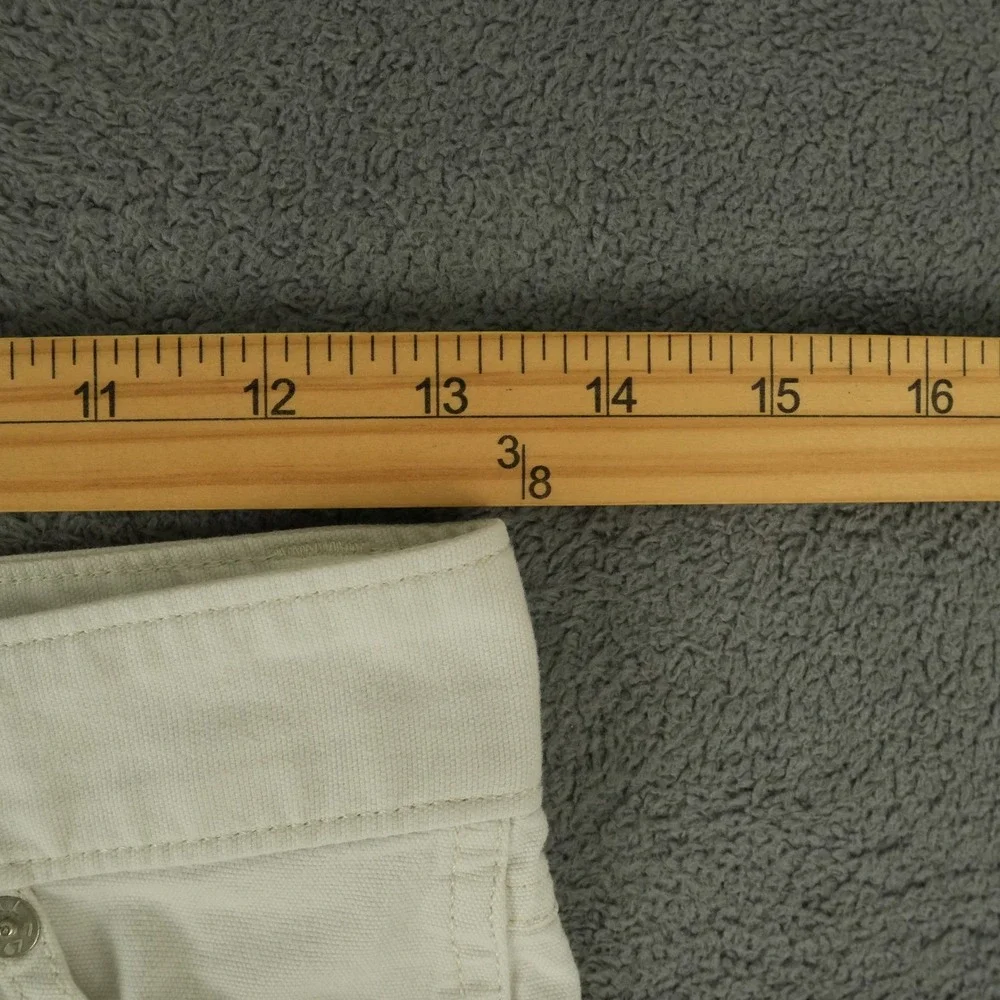 Polo Ralph Lauren Carpenter Pants Womens 2 Off-White Double Knee Utility